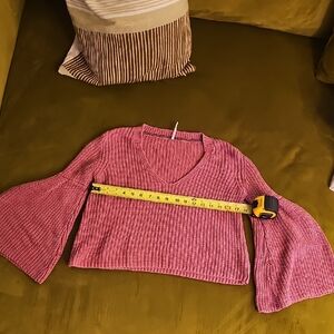 Free People Rose Knit Sweater